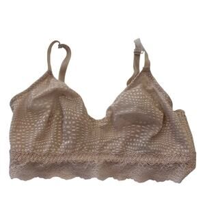 NATORI BEYOND CONVERTIBLE WIRELESS BRA Beige  Size 32DD